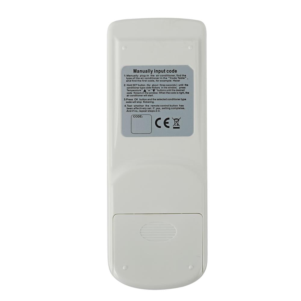 1 stk universal a/c controller klimaanlæg aircondition fjernbetjening chunghop k -2012e fjernbetjening 1000 in 1