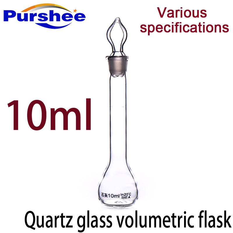 Quartz glass volumetric flask(10ml)