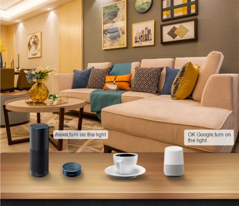 Mini Smart Wifi DIY Switch Control Smart Home Automation Module Works With Alexa Google Home Smart Life Tuya App Inteligente