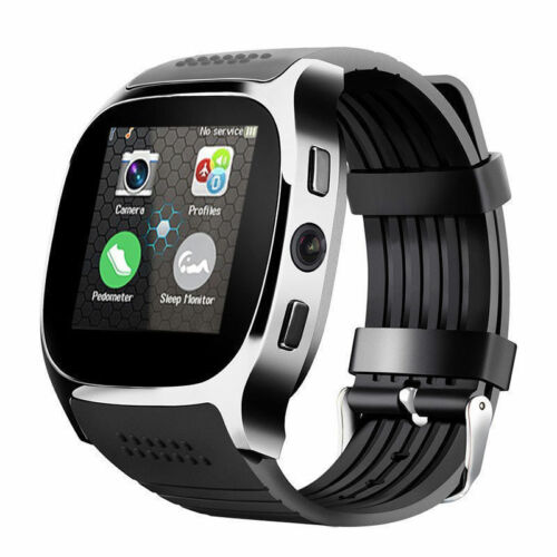 T8 Model Bluetooth Smart Horloge Telefoon Polshorloge Fitness voor Android en iOS