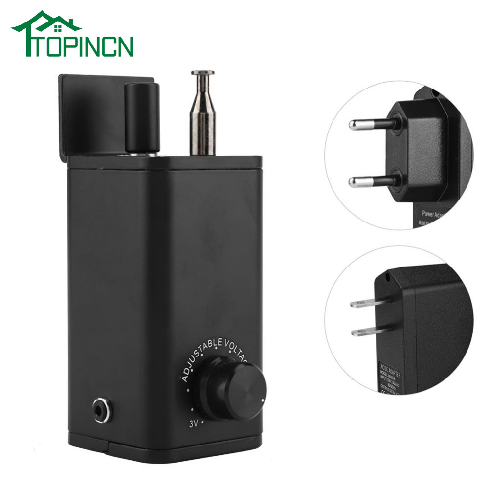 TOPINCN BBQ DC 3-12V Output Adjustable BBQ Roast Rotisserie Grill Motor Rotator Barbecue Tool