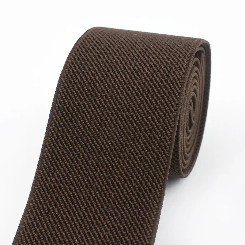 1-5M Elastische Band Voor Broek 60Mm Kleding Elastiekjes Zachte Huid Stretch Lint Tape Broek tailleband Diy Naaien Accessoires: NICKEL / 1m