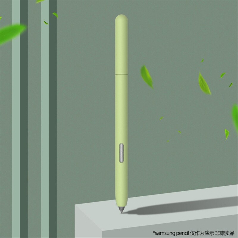 Simple business pencil case For Sam-sung Galaxy- Tab S6 S7 S-Pen Cover Cute Cartoon Tablet Silicone Pencil Case