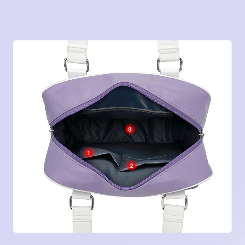 Badminton Bag Female Backpack Single Shoulder 2-3 Pack Crossbody Portable Badminton Bag Large Capacity