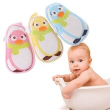 Baby badebørster bomuld baby bad produkter bad gnid bad svamp nyfødt vask bløde toiletartikler
