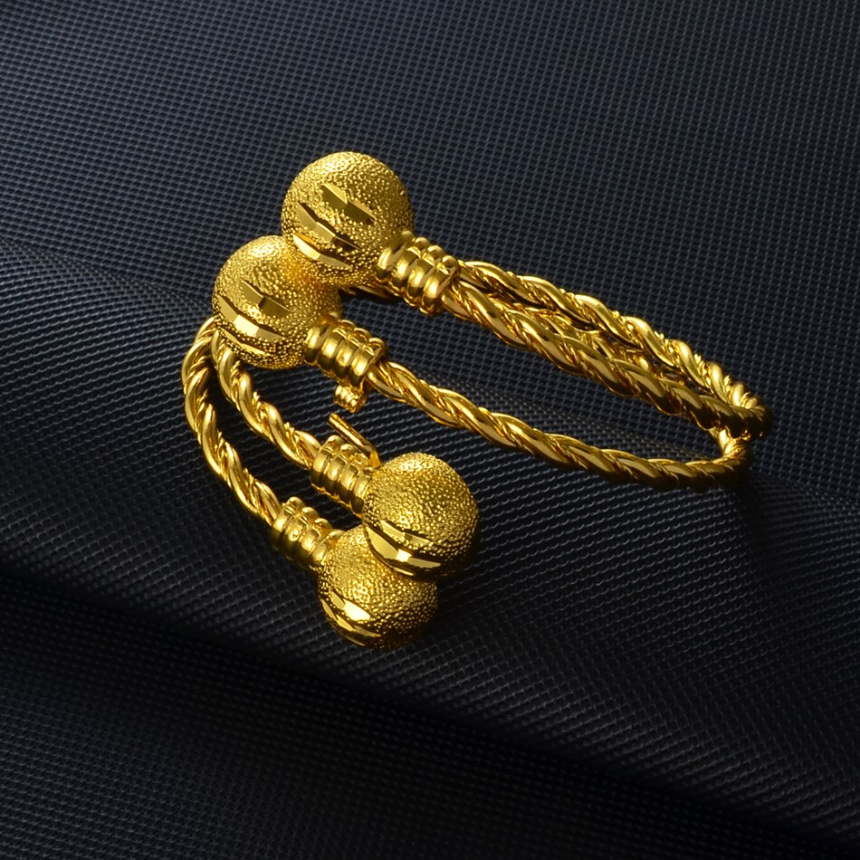 Anniyo bracciale etiope per donna arabo Dubai bracciale Bangle gioielli accessori africani #249906