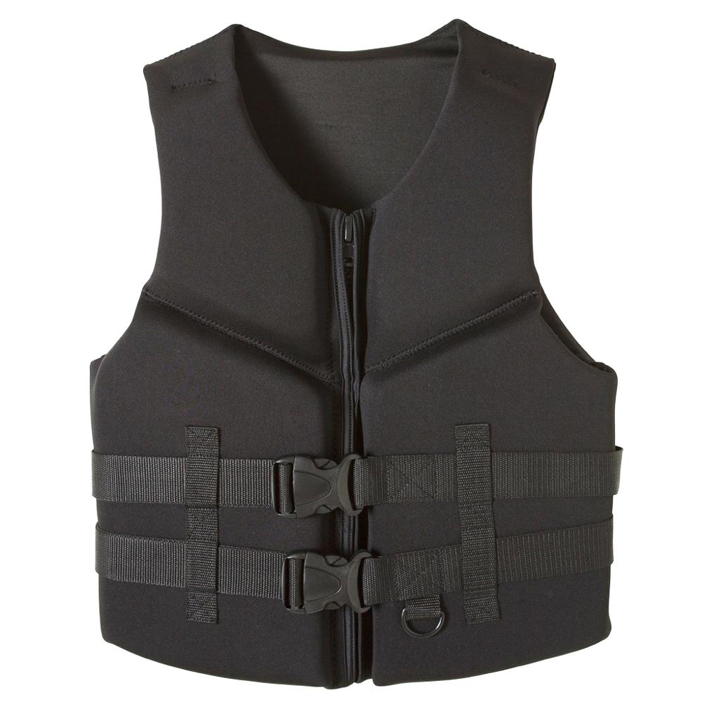 Neopren Leben Weste Männer Frauen Leben Jacke Auftrieb Rettungsweste Angeln Surfen Treiben Schwimmen Schwimm Kleidung Erwachsene Blau