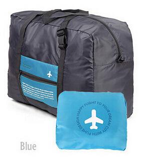 compression fold travel bag: Sky Blue