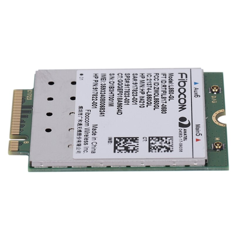 WIRCARD L850-GL LT4210 FDD-LTE TDD-LTE 4G moduł 4G SPS 917823-001 dla 430 440 450 G5 zeszyt