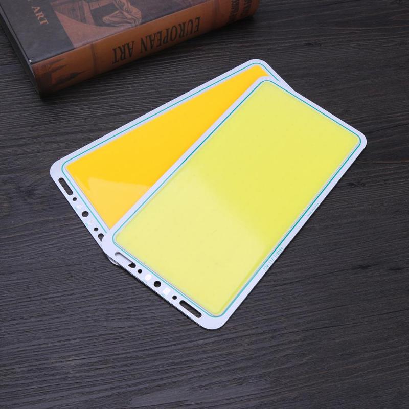 Led Panel Licht 12V 70W 7000LM Led-paneel Strip Energiebesparende Led Lampjes Wit/Warm Wit Cob board Light Lamp 220X120mm