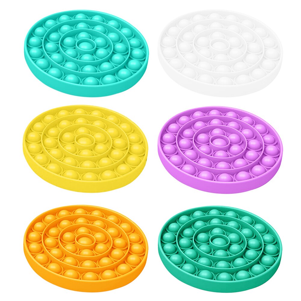 Anti-stress-Push-Blase Popit Spielzeug Lustige Spiel Autismus Spezielle Bedürfnisse Zappeln Sensorischen Spielzeug für Kinder Erwachsene Push Pop Squeeze Spielzeug