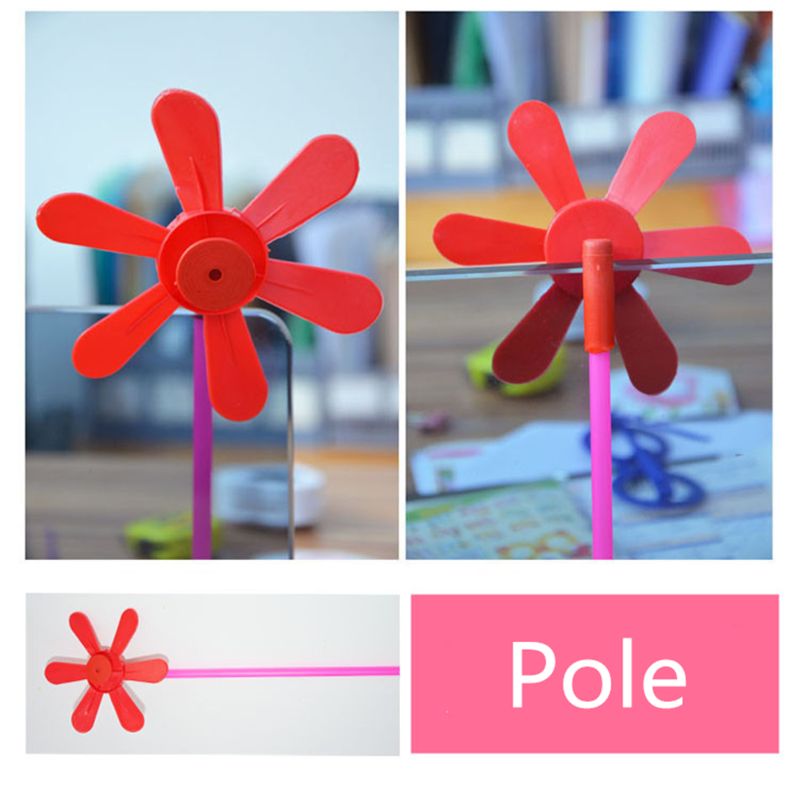 Molino de molinete EVA DIY para niños, Spinner de viento, juguete para niños, césped y jardín, juguete de decoración para , jardín de infantes, 6 uds.
