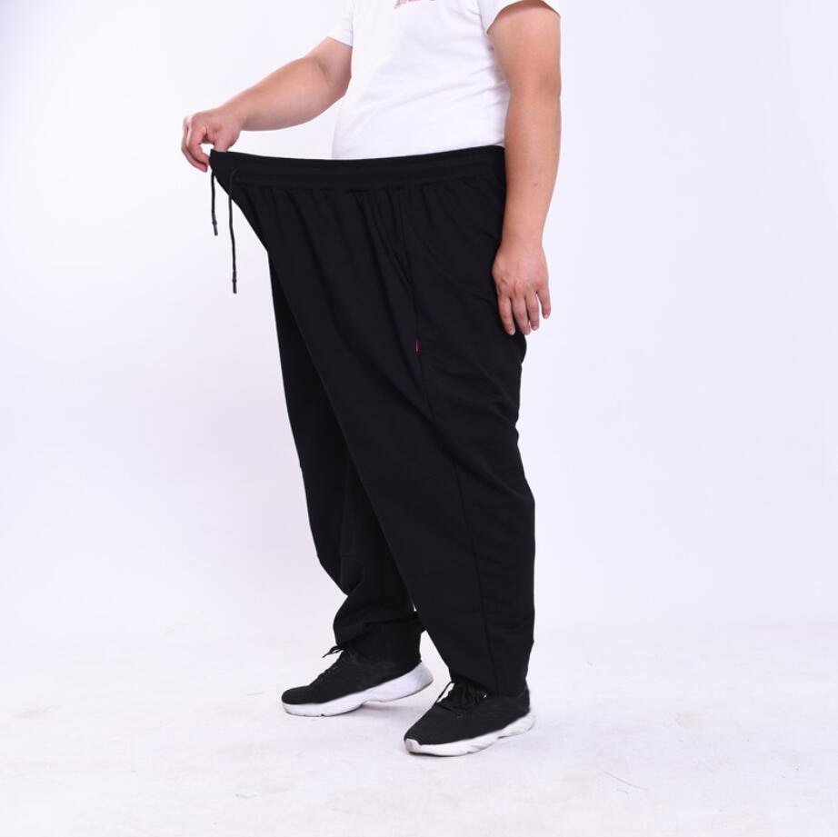 #39 bukser 58 menn 200kg pluss størrelse 14xl 15xl løs tøye ut stor størrelse 66 60 62 vårlige fritidsbukser svart 50 52 54 56