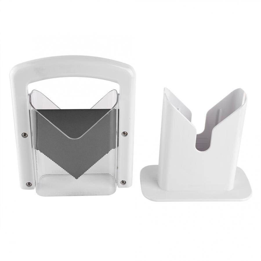 Stainless Steel Bagel Guillotine Slicer Bread Cutters Slicing Kitchen Tool Style