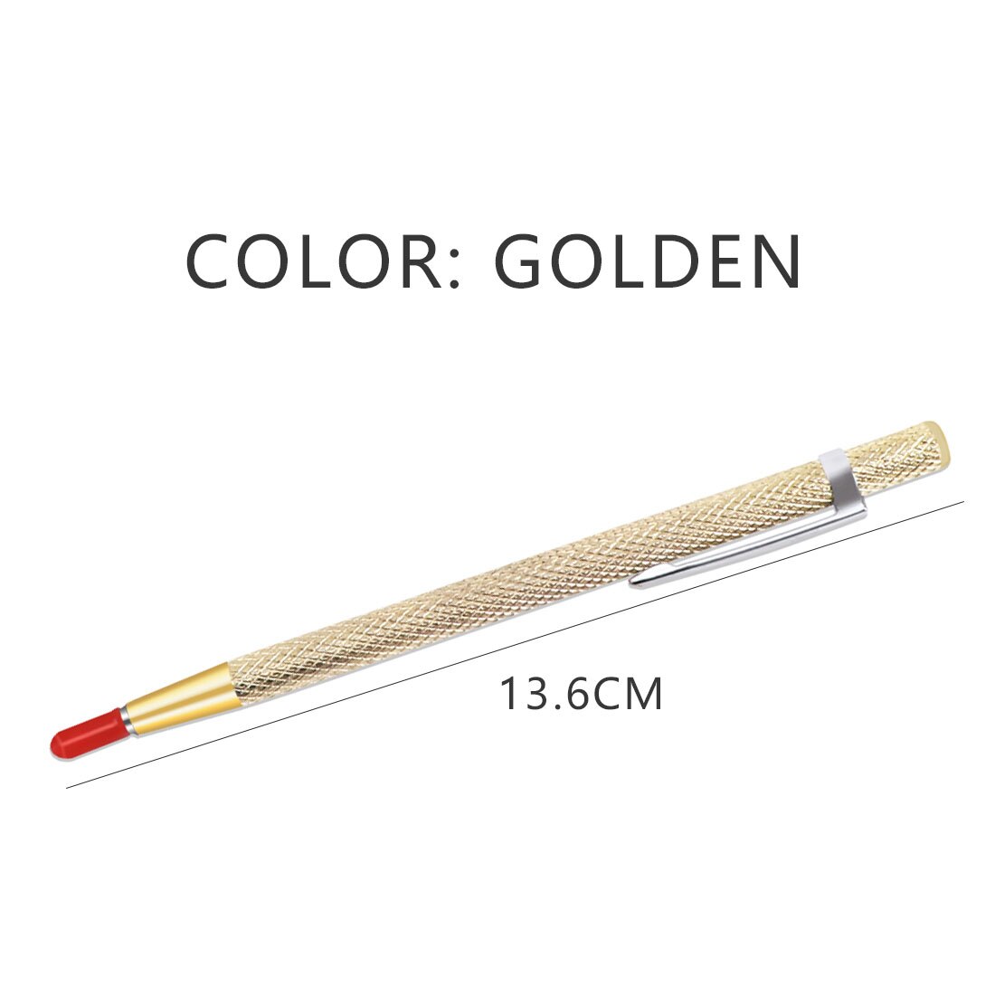 Pencil Sculpture Alloy Scriber Marking Etching Pen Marking Tools for Ceramics Glass Silicon Quartz Shell Metal Wood Carving Tool: B