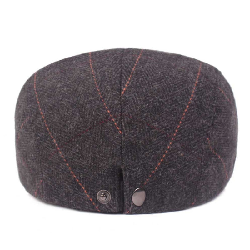 Britse Stijl Gentleman's Casual Baret Hoed Wollen Platte Zon Cap Winter Hoeden voor Vrouwen Mannen