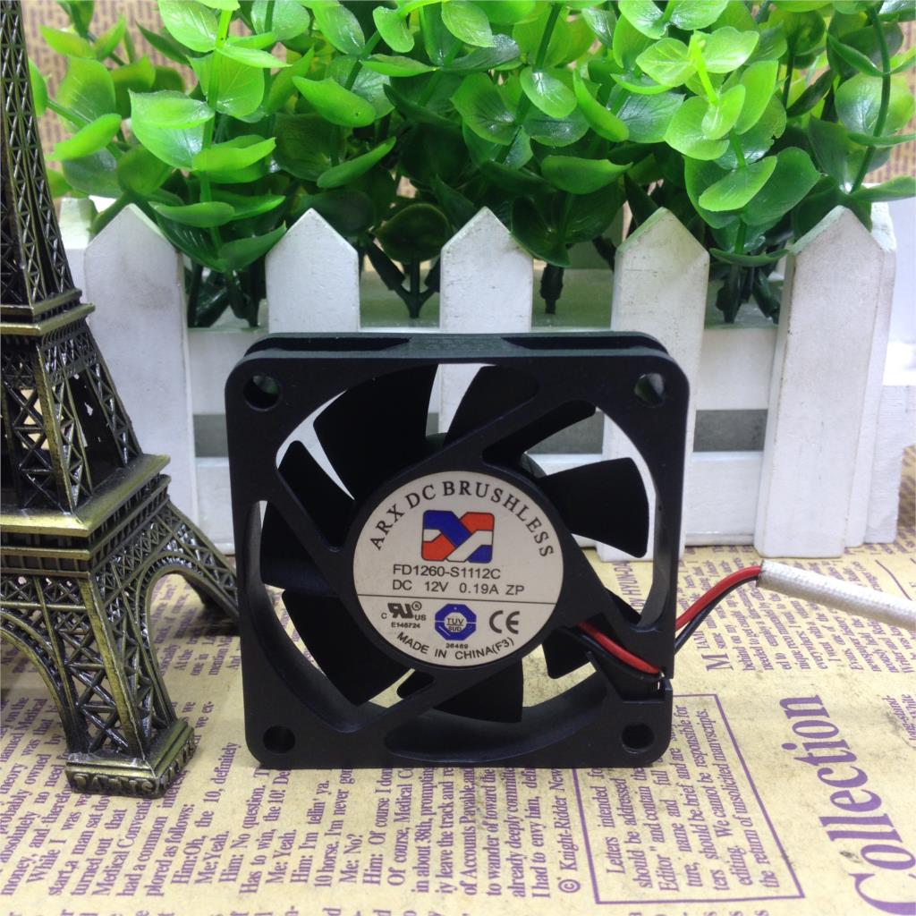 Pour trois artisans Arx, ventilateur sans balais cc 6015 FD1260-S1112C cc 12v 0,19a