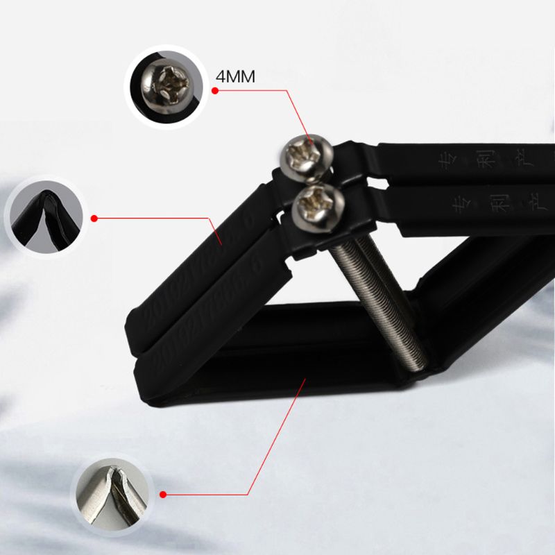 4 Pcs Wall Mount Switch Box Reparatie Tool 86Mm Switch Cassette Hersteller Ondersteuning Staaf Elektricien Accessoires