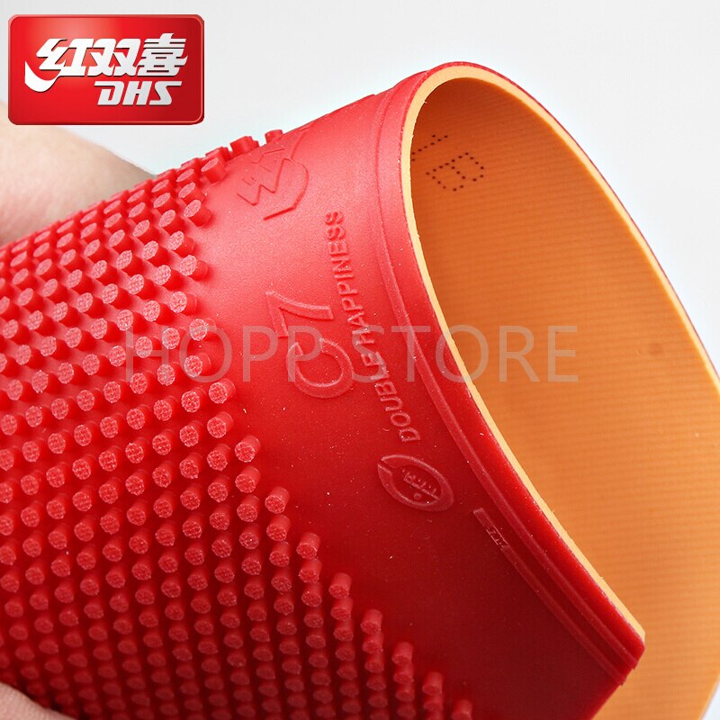 DHS C7 table tennis rubber Defensive Loop Spin pips-out topsheet OX DHS ping pong sponge