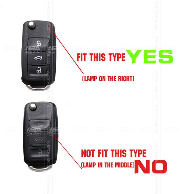 Tillbehör passar skoda fabia octavia superb seat leon ibiza altea alhambra silikonnyckel fjärrhållare fodral fob 3 knapp