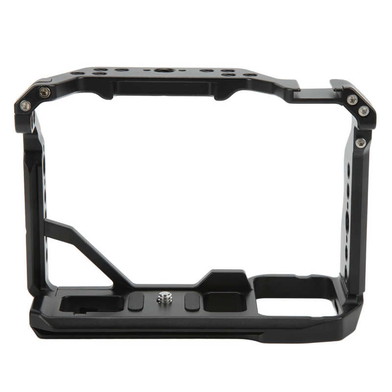 Aluminium Camera Cage Rig Met 1/4in 3/8in Schroef Gaten Koud Shoe Mount Voor Sony A7M4 camera Fotografie Accessoires