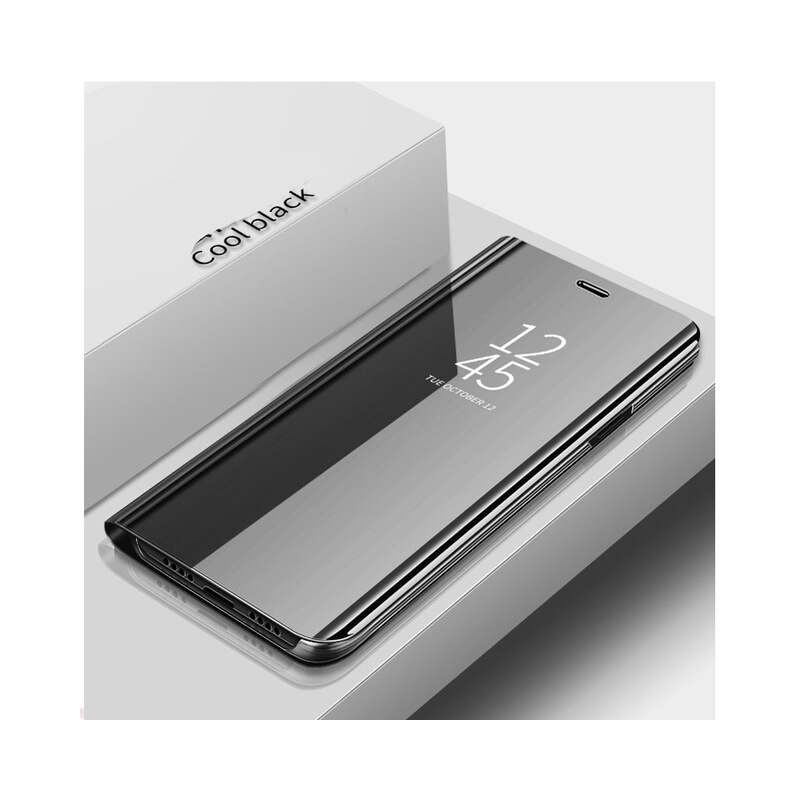 360° Smart Mirror Sleep Protective For Samsung Galaxy A03s A53 5G Case PC Flip Holder Shockproof Cover Samsong A 03s 53 A Fundas: For Samsung A03s / Black 1