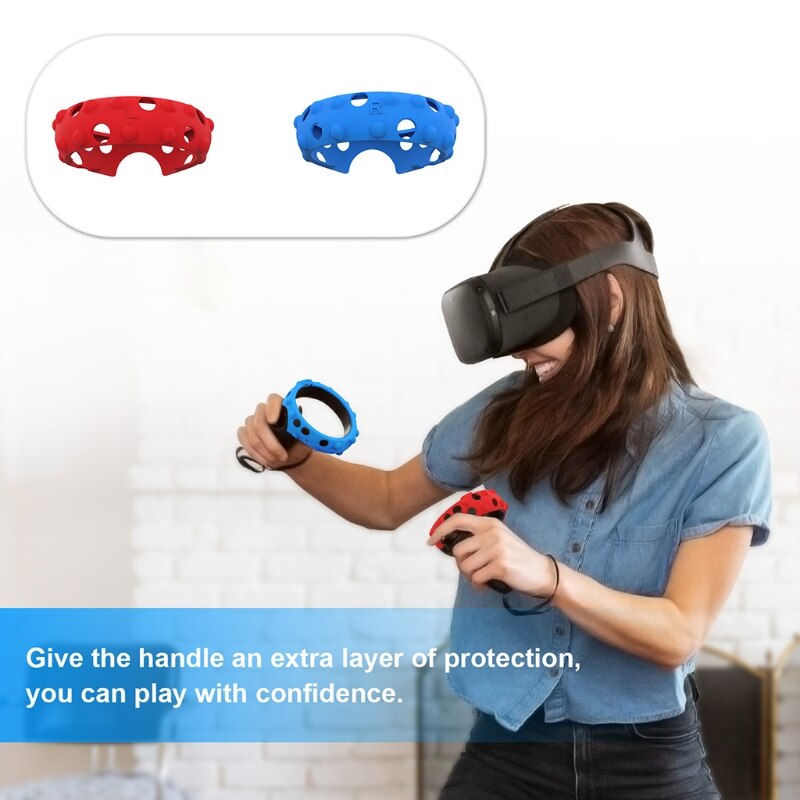 Controller Anti-Collision Bescherming Siliconen Ring Cover Voor Oculus Rift S