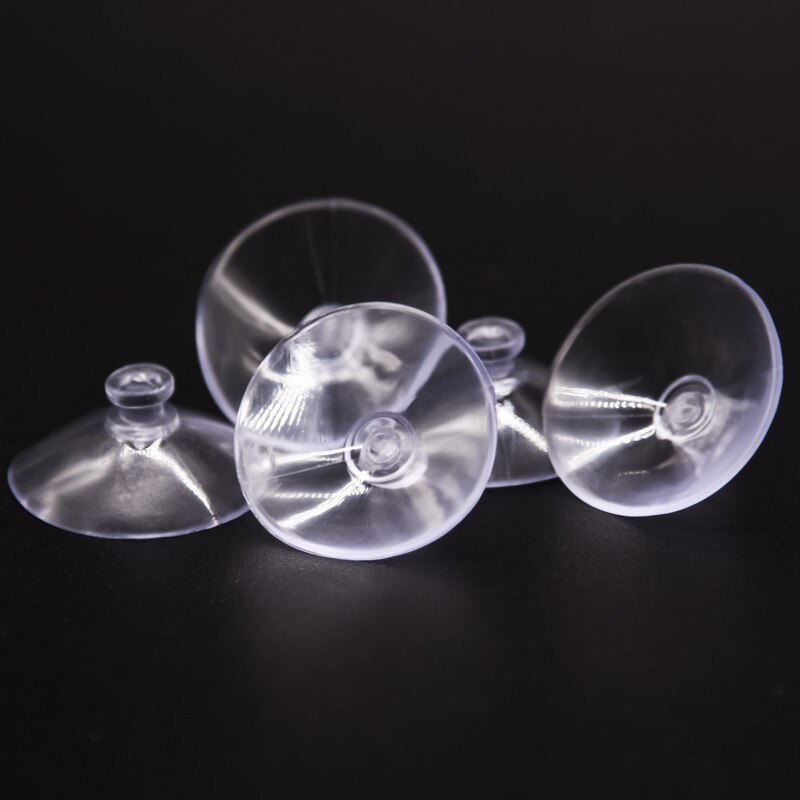 100Pcs 40Mm Clear Suction Cup Sucker Mushroom Head Suction Cup Suction