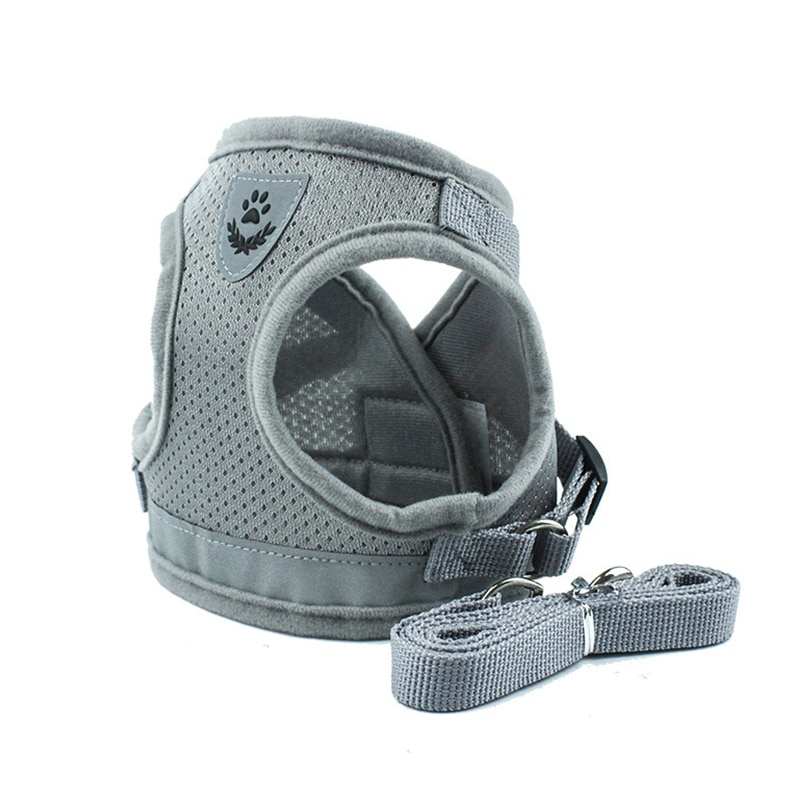 Super Ademend Huisdier Harnas Borstband Riemen Glow In The Dark voor Pommeren Franse Bulldog Kleine en Middelgrote Hond