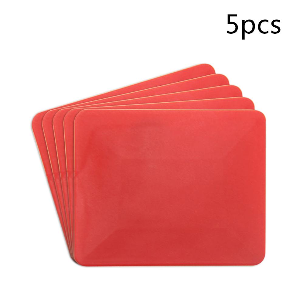 5PCS/ Pack Car tint film sticker wrap tool Car Film Tool Trapezoidal Soft Scraper: Default Title