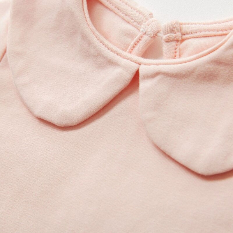 Baby Meisjes T-shirts Met Lange Mouwen Tops Katoen Casual Prinses Blouse Lente Herfst Peuter Solid Tops Meisjes Casual Kleding