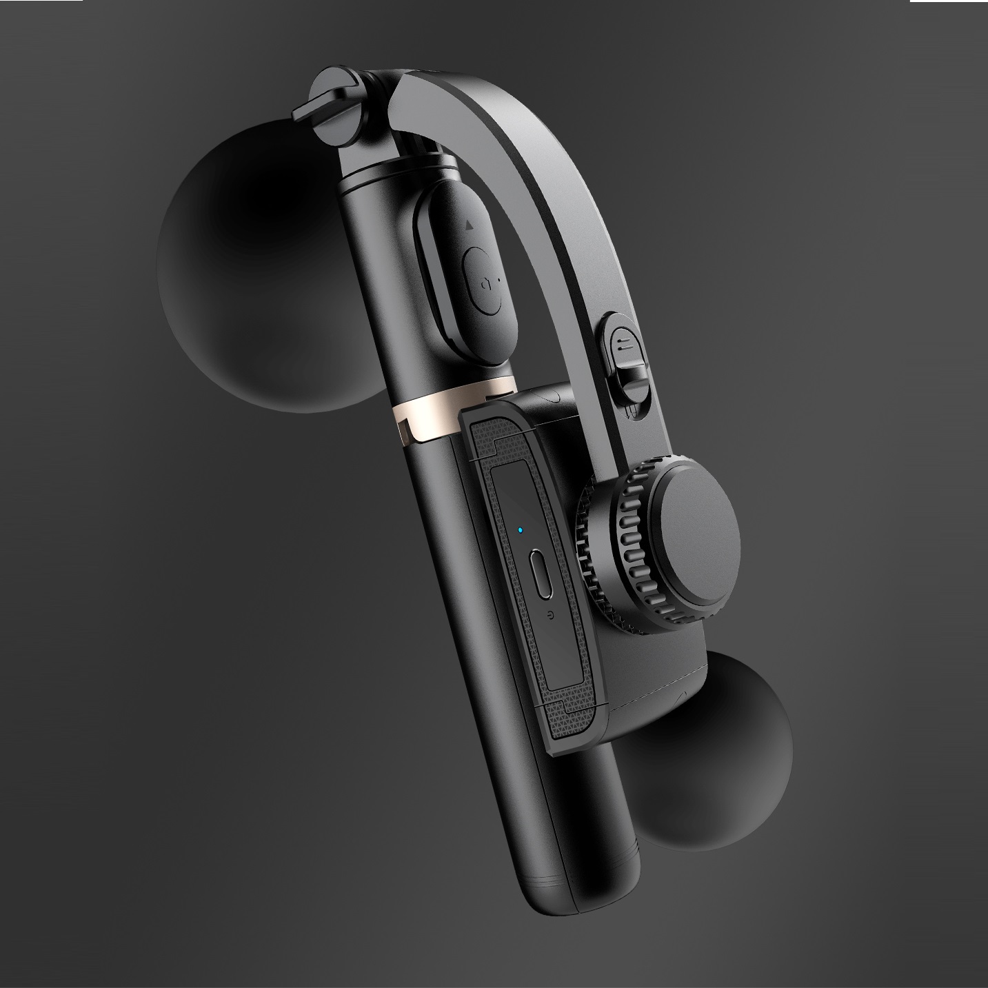 FGCLSY Q08 Bluetooth handheld gimbal stabilizer selfie stick expandable handheld monopod mini tripod For Android IOS