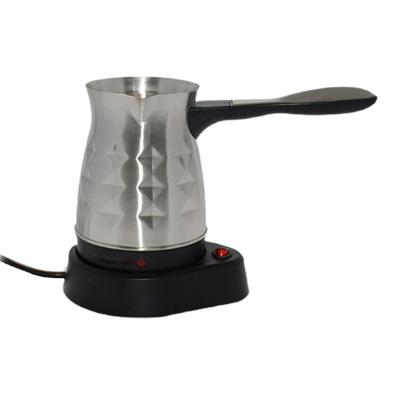 Electric Turkish Espresso Percolator Coffee Maker Pots EU Plug Kettle Home Office Tea Milk Coffee Making Machine Heating Pot: Default Title