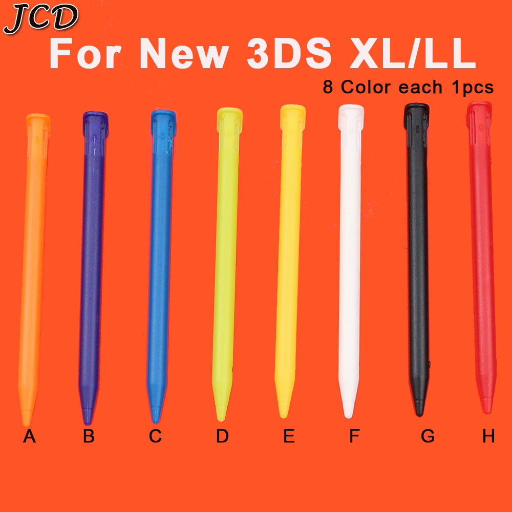 JCD Stylus-Bolígrafo de plástico para consola de juegos, conjunto de bolígrafo de pantalla táctil para Nintendo 3DS 2DS LL XL para 3DS XL NDSi, accesorios para consola de juegos