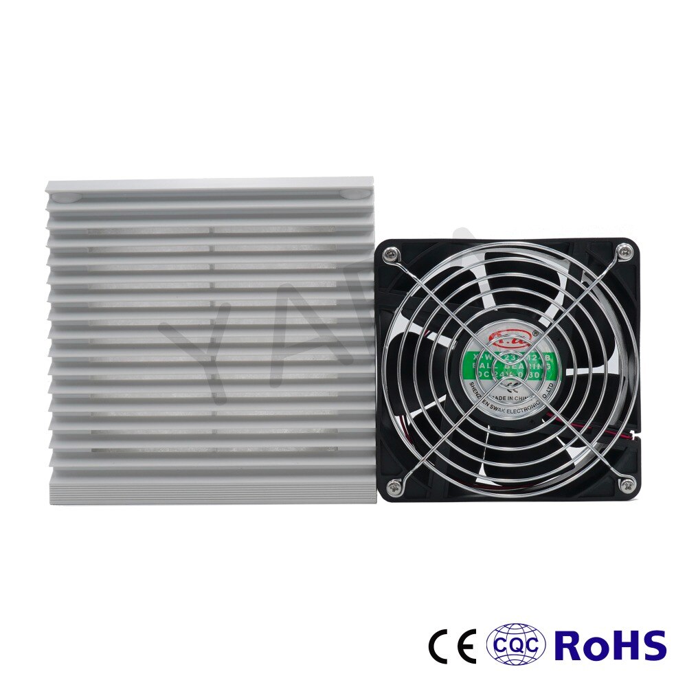 DC24V 12038 120mm ball bearing fan and 148.5*148.5*68.5mm Industrial Air Filter and metal guard FK6622.024