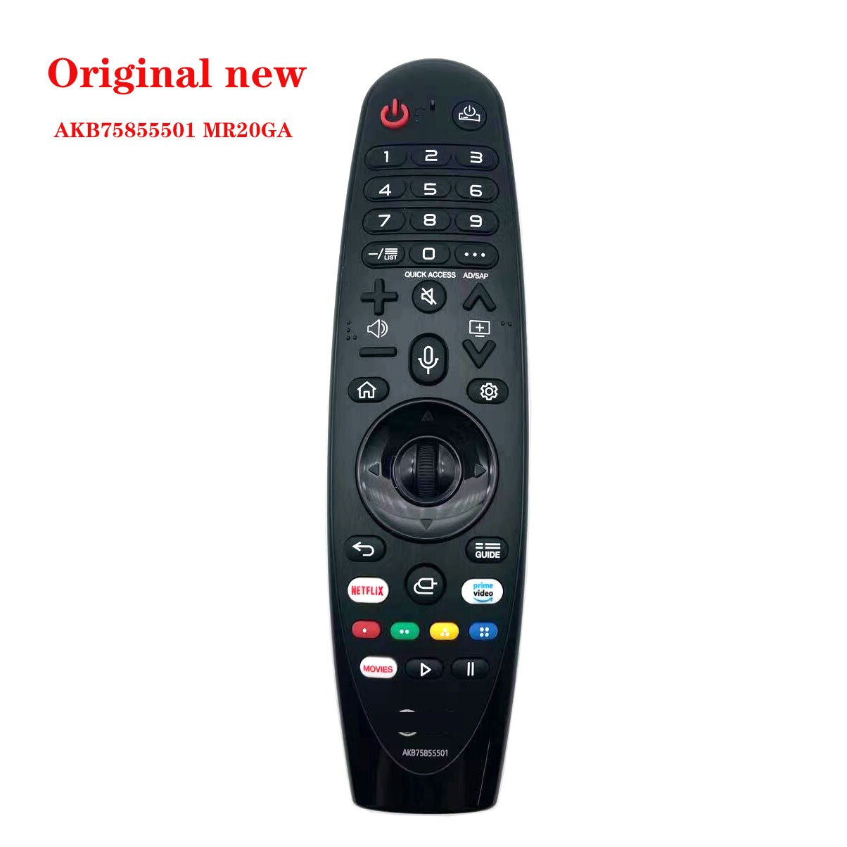 Original Voice Magic Remote Control AKB75855501 MR20GA AN-MR650A AN-MR18BA AN-MR19BA For LG 4K UHD Smart TV: MR20GA Original
