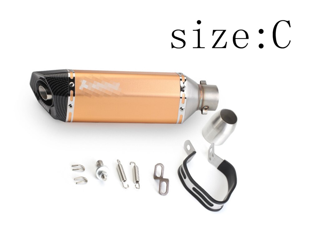 motorcycle modification exhaust pipe modified muffler Motocross for KTM LC4 Supermoto 990 AdventuRe 990 SMC SMCR EnduRo R MC-R