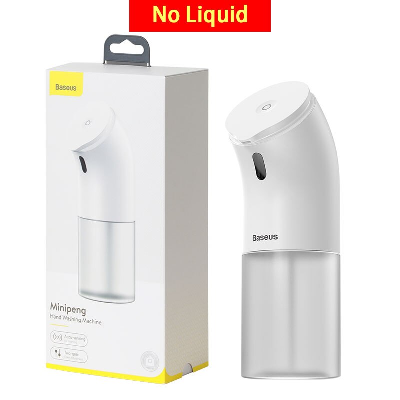 Baseus Intelligent Automatic Liquid Soap Dispenser Induction Foaming Hand Washing Device for Kitchen Bathroom (Without Liquid): Default Title