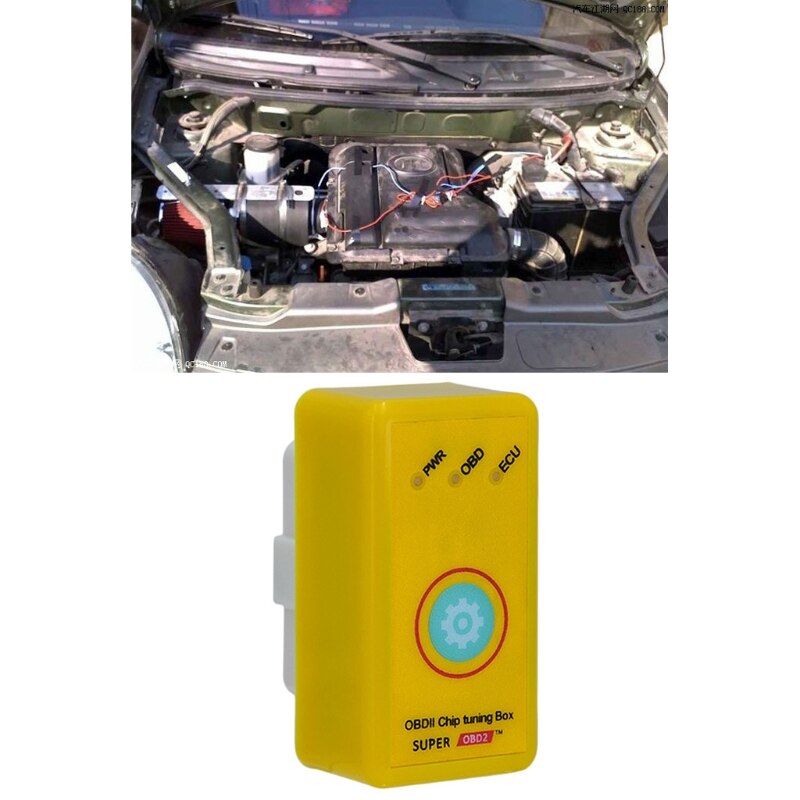 Auto Kraftstoff Wirtschaft OBD Kraftstoff Sparer Remapping stimmen Kasten Chip Für Benzine Benzin Kraftstoff Wirtschaft Auto Zubehör