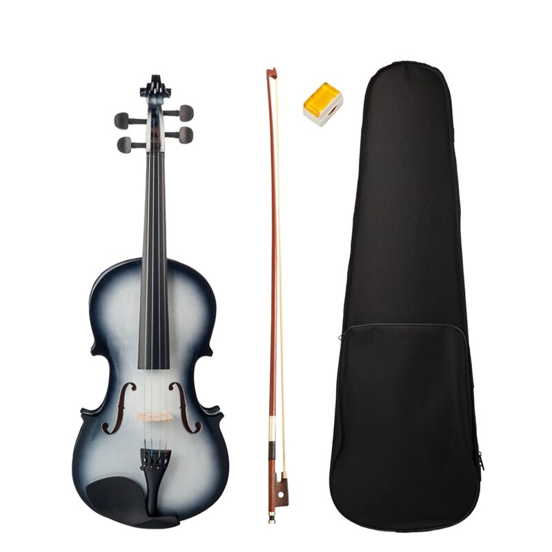 4/4 violine Hochglanz beenden 4/4 Violine Schwarz und Weiß Anfänger Violine: Ursprünglich Titel