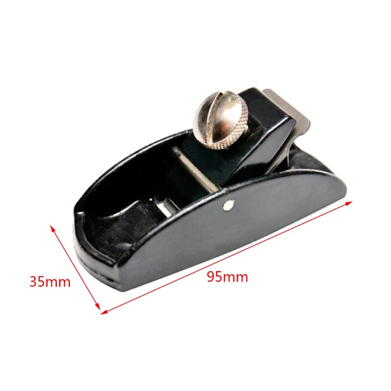 Mini Hand Plane Small Lightweight Steel Body Trimming Plane Compatible with Woodworking/Trimming/Wood Planing