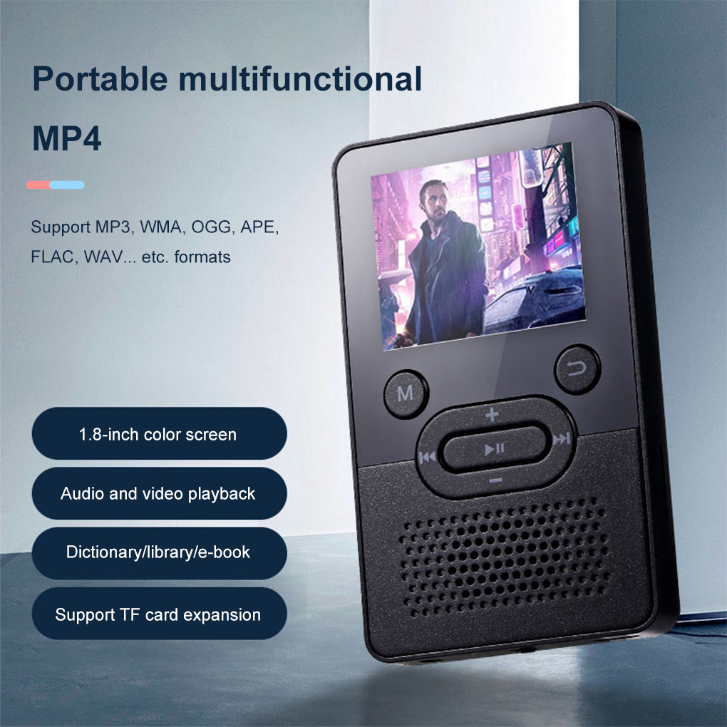 MP3 Speler Bluetooth-Compatibel 4/8/16Gb Draagbare Sport Muziekspeler Amv MP4 Jpg Jpeg Bmp gifradio Voice Recorder
