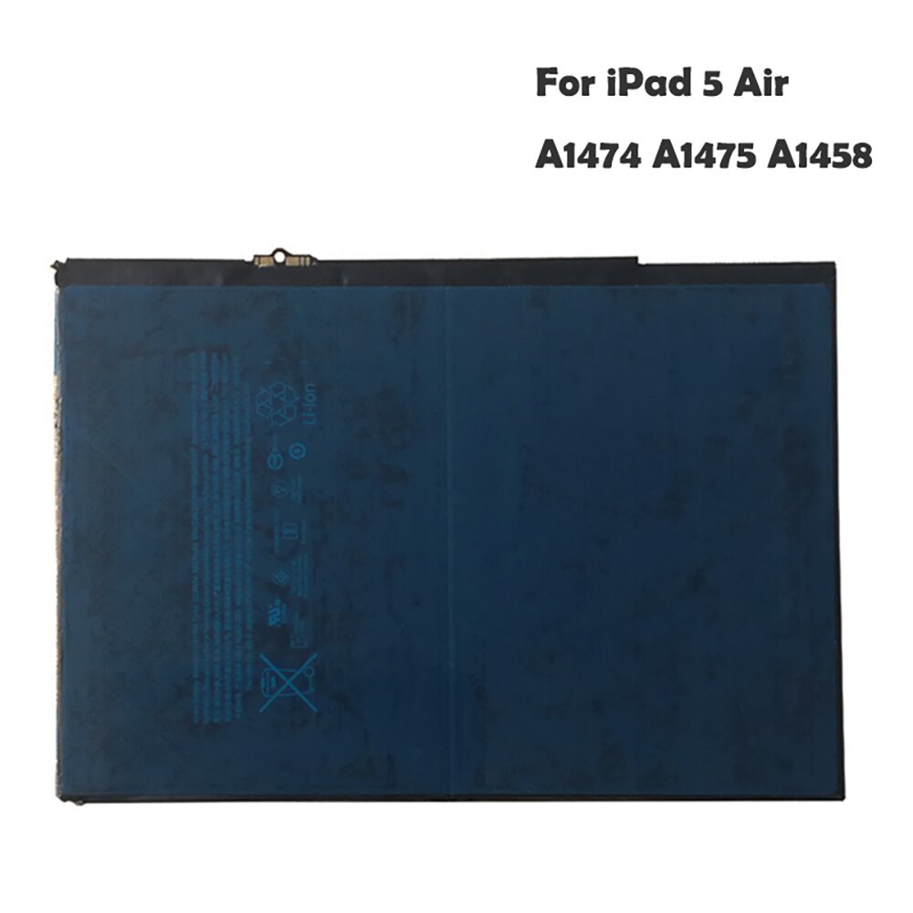 Tablet Battery for iPad 5 Air 1 - 8827mAh High Capacity Replacement - A1474 A1475 A1484
