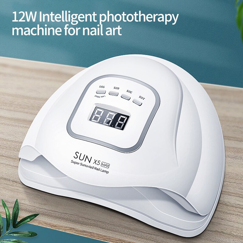UV LED Light Nail Gel Polish Dryer Lamp 120W SUN X5 PLUS Manicure Curing Machine