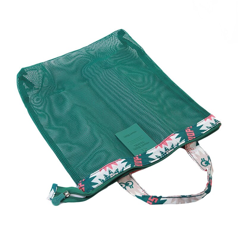 Bolso de mano transparente de Organza para mujer, bolsa de playa bordada, de , ecológico, para chicas