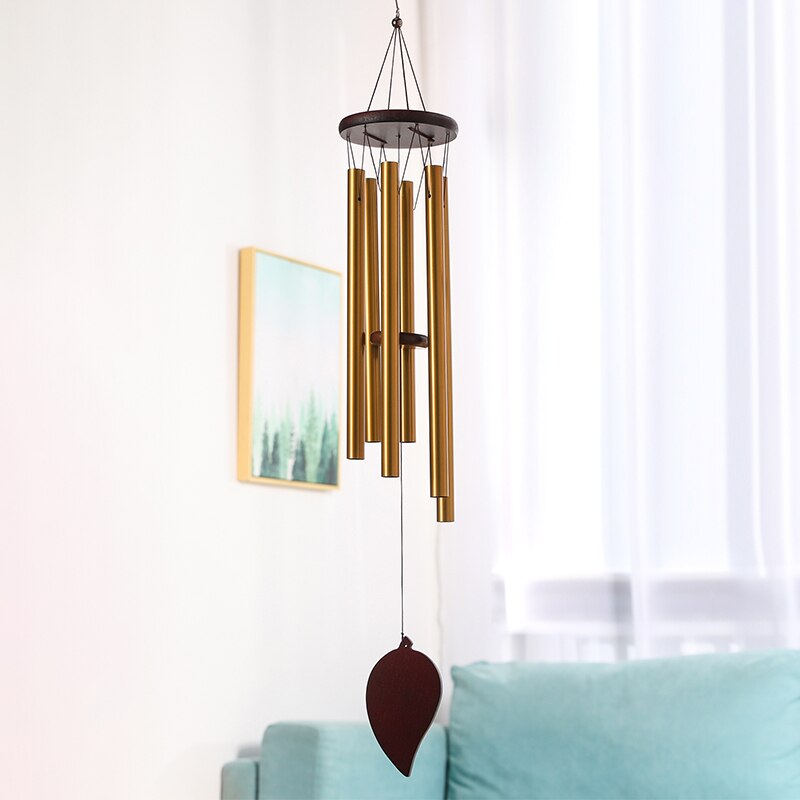 Outdoor Living Windgong Yard Tuin Buizen Bells Koper Antieke Wind Chime Wall Opknoping Home Decor Decoratie Windgong: big-red