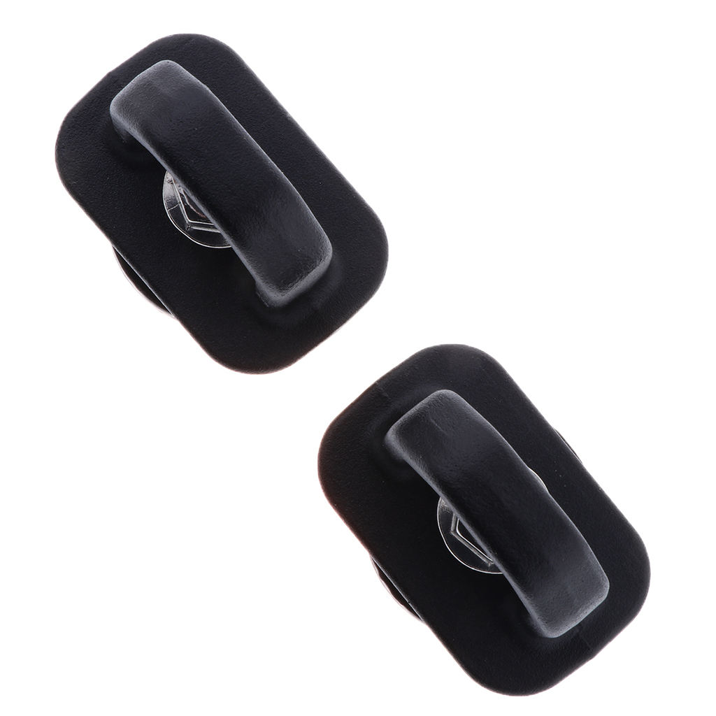 2pc Metal Automotive Car Truck Bed Anchor Points &amp; Eye Bolt Tie Down Hooks Loop for GMC Chevy 2007