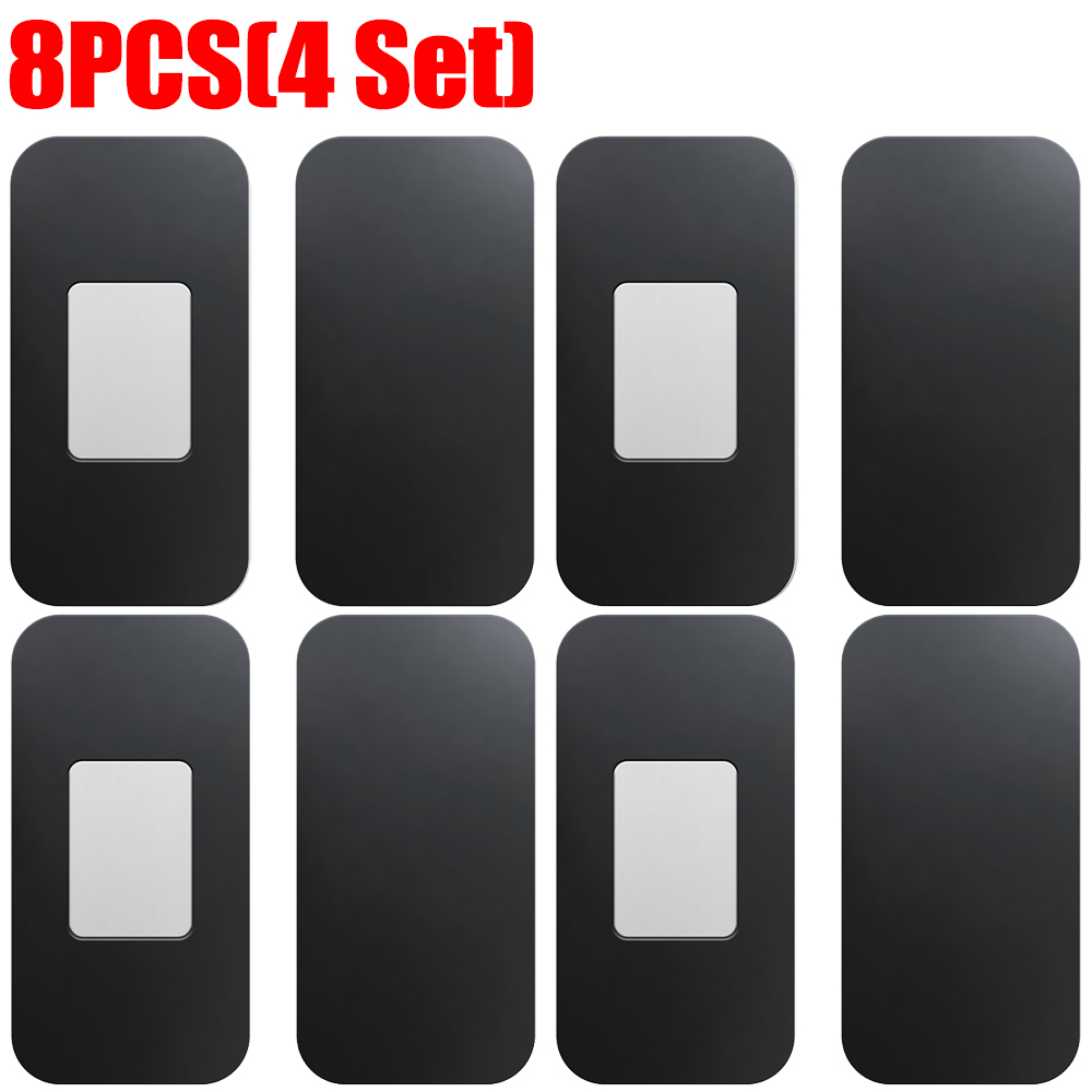 12x Kast Magnetische Vangst Zelfklevende Lade Magneet Vangst voor Keukenkast Deur Sluiten Magnetische Deur Catch Dichter Thuisopslag: Zilver