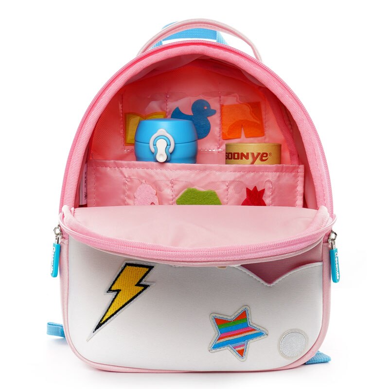 Cocomilo Cartoon Kids School Bag 3D Unicorn Elephant Kindergarten Baby Girl Boy Shoulder Backpack Toddler Mochil Escolar