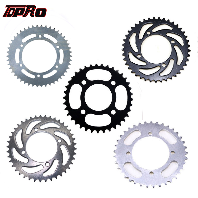 Piñón trasero TDPRO 37T/41T/46T/56T para cadena de motocicleta, piñón trasero para cadenas 420/428/520, 110cc, 125cc, 140cc, Dirt Bike